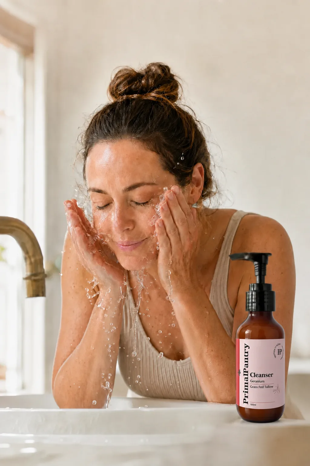 Dissolve make-up with natural oils