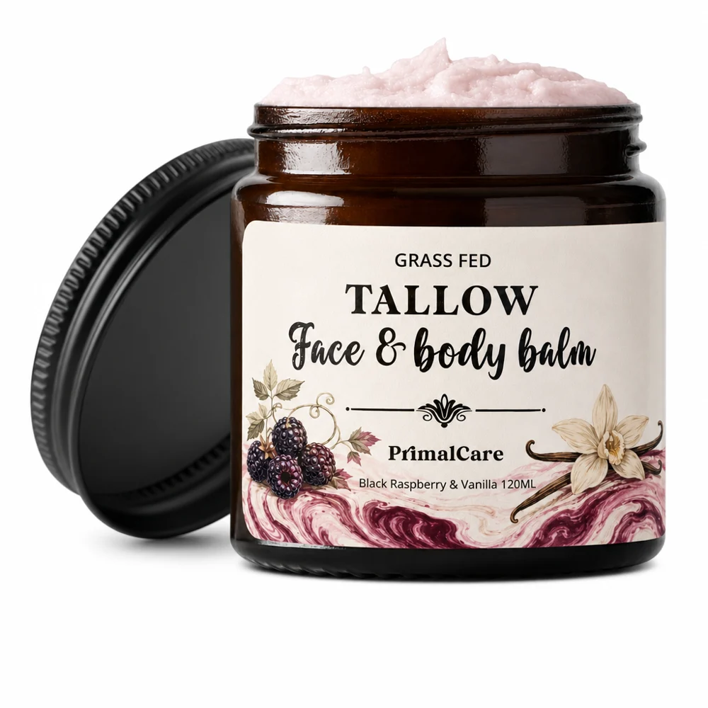 Tallow Balm — Raspberry Ripple