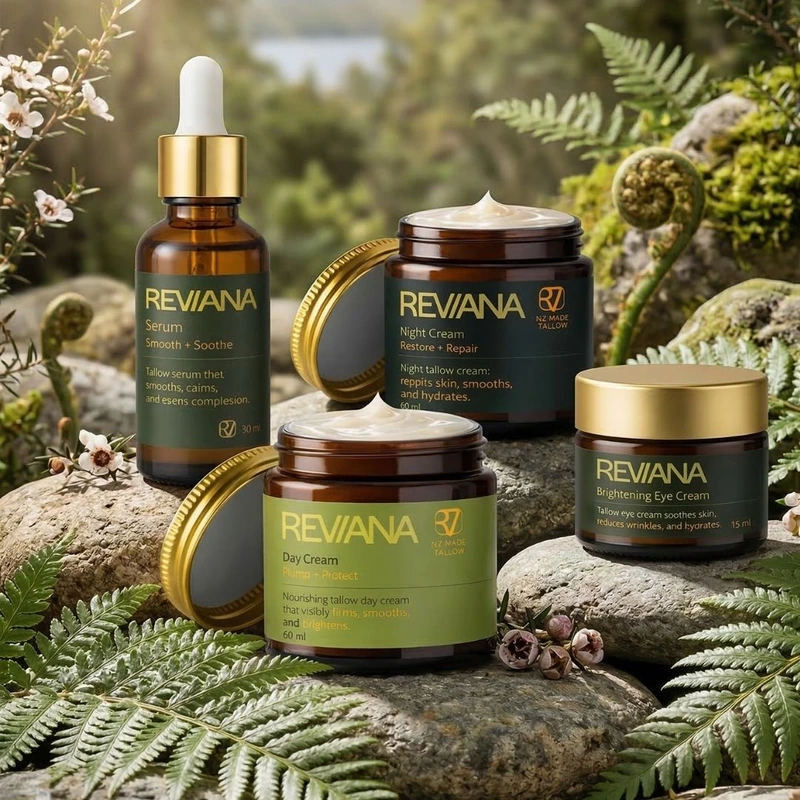 Reviana — tallow elevated for brighter, more even-looking skin