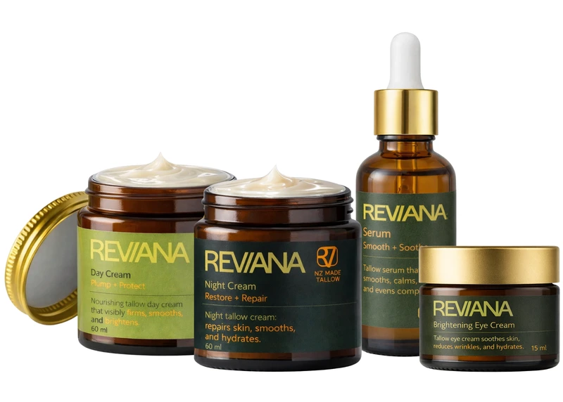 Reviana eye cream application