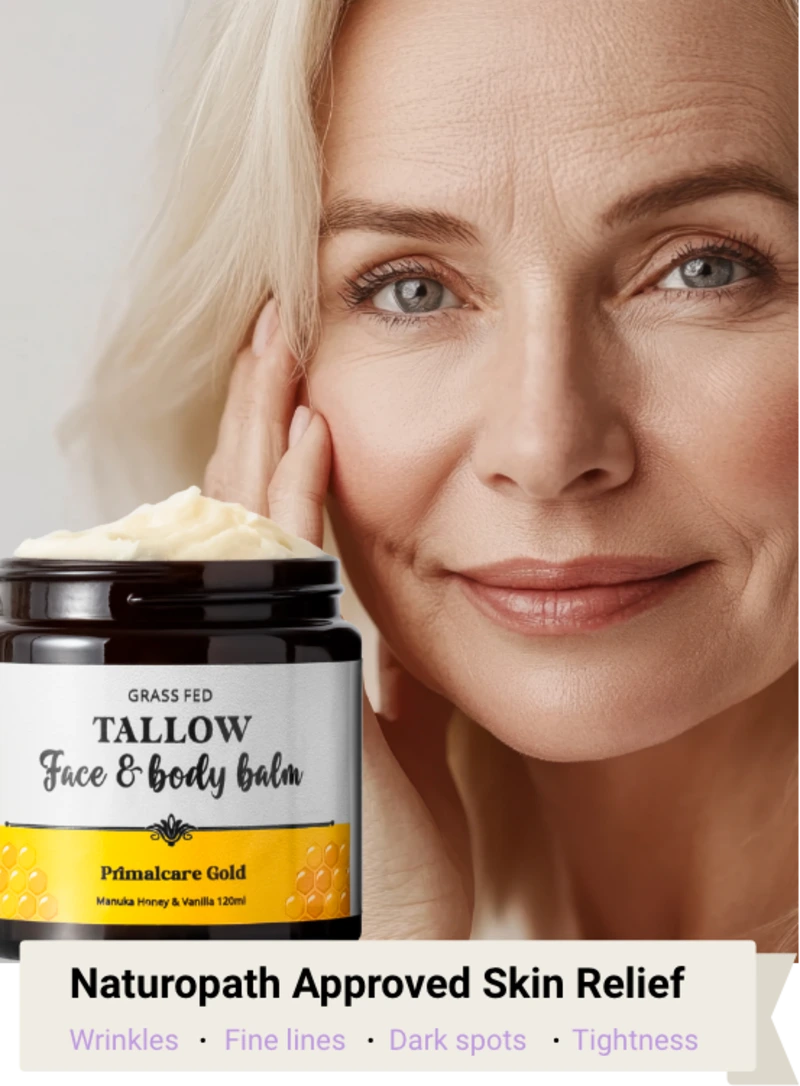 tallow honey balm for acne